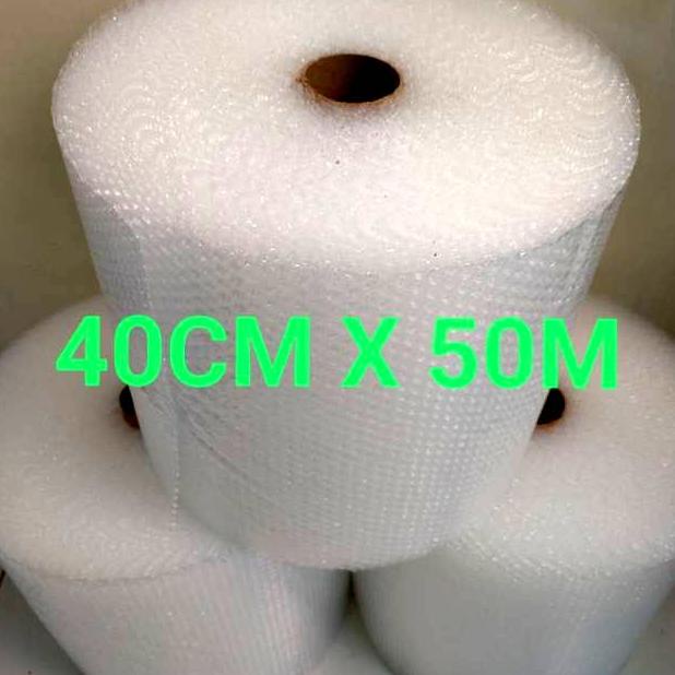 

[(BAYAR DITEMPAT) BUBBLE WRAP 40cm x 50m MURAH