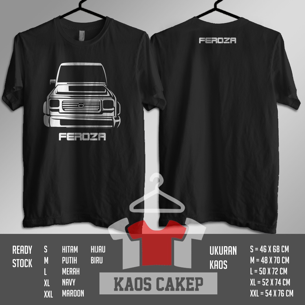 Kaos Baju Daihatsu Feroza Kaos Otomotif