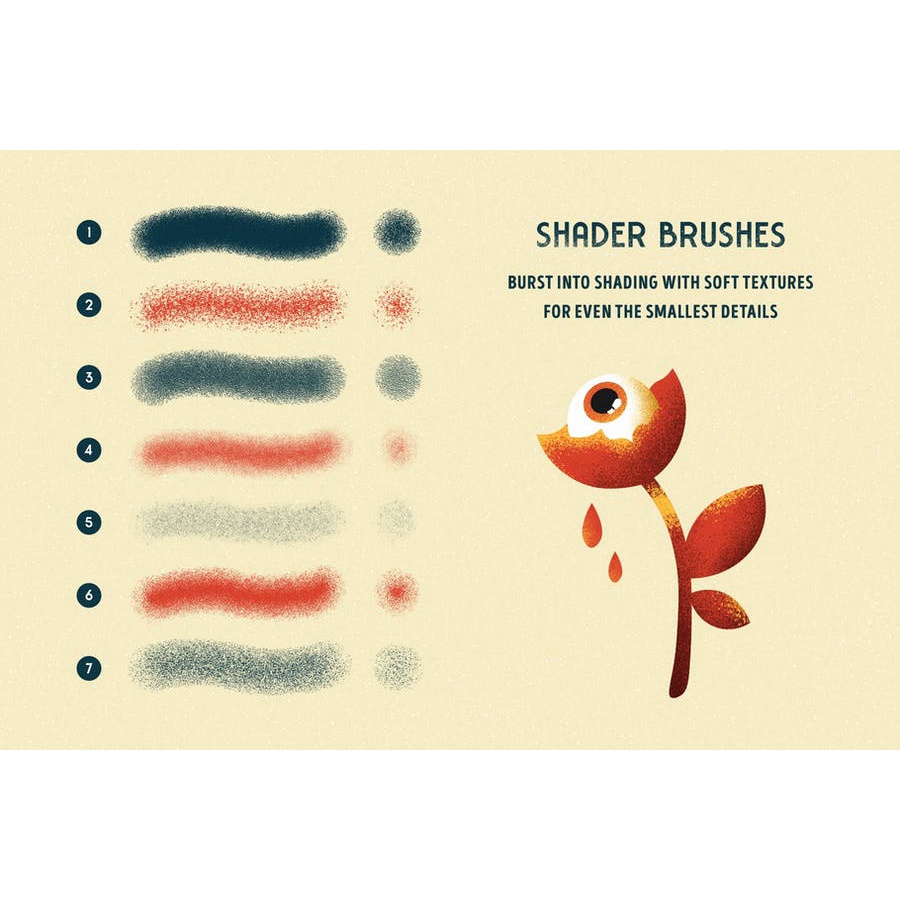 Shader Brushes  - Procreate