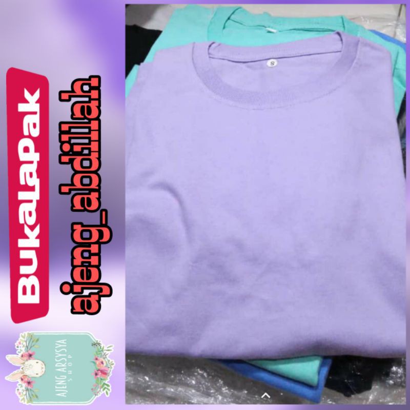 Kaos Oneck Ungu Lengan Panjang