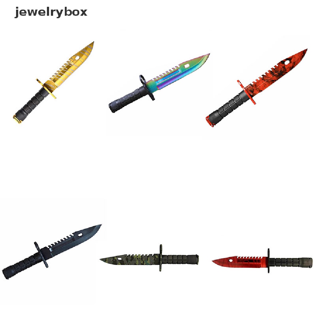 (Box) M9 Stiker Vinyl Desain Anime Bayonet Camper Knife Untuk Jendela Mobil