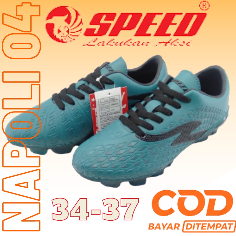 Sepatu Bola Soccer Anak Laki Laki Original Speed Napoli 04