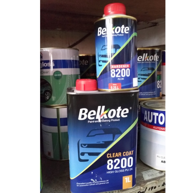 CLEAR / PERNIS PU 2K BELKOTE GLOSS