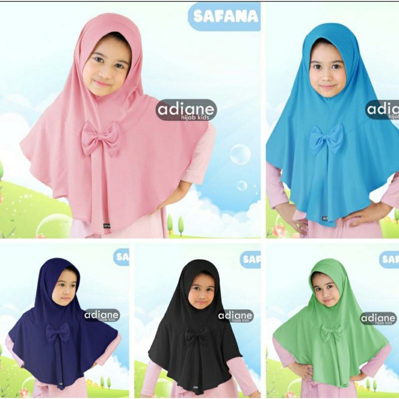 Jilbab Anak Hijab Kids Safana ORI Adiane