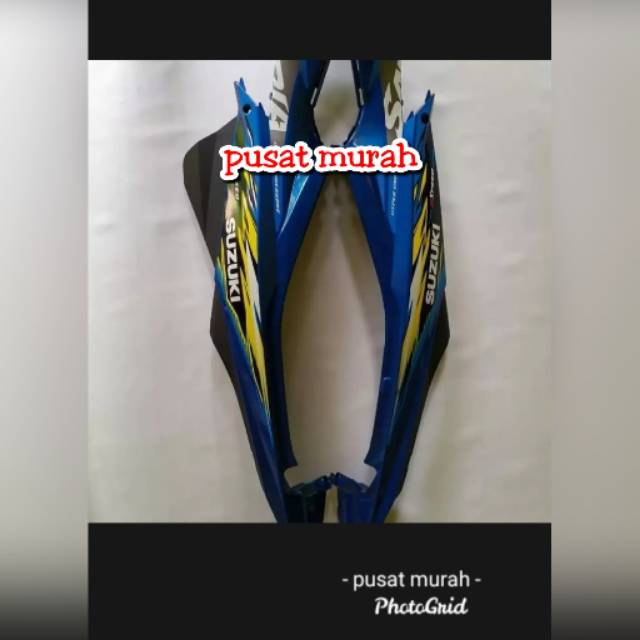 body satria fu putih lis