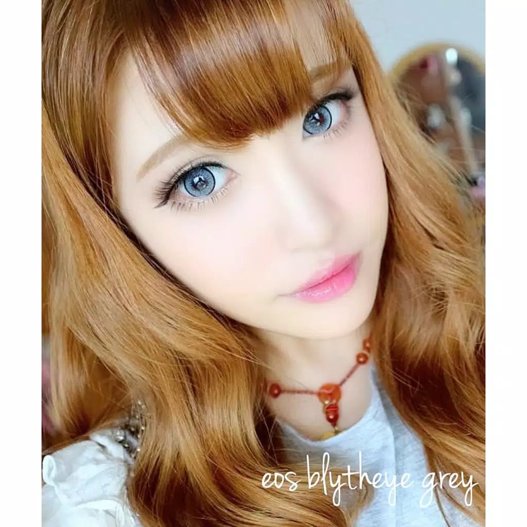 SOFTLENS BLYTHEY BY FUZZY EOS 15.0MM ( GREY NORMAL S.D -10.00 )