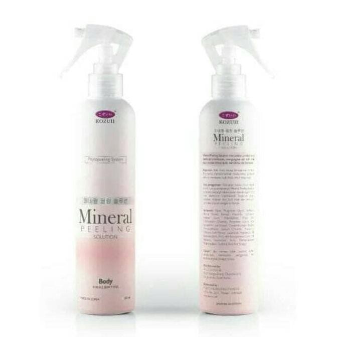 Ready Stock Kozuii Mineral Peeling For Body Sprayer Original Jaco Tv Jual Satuan Original
