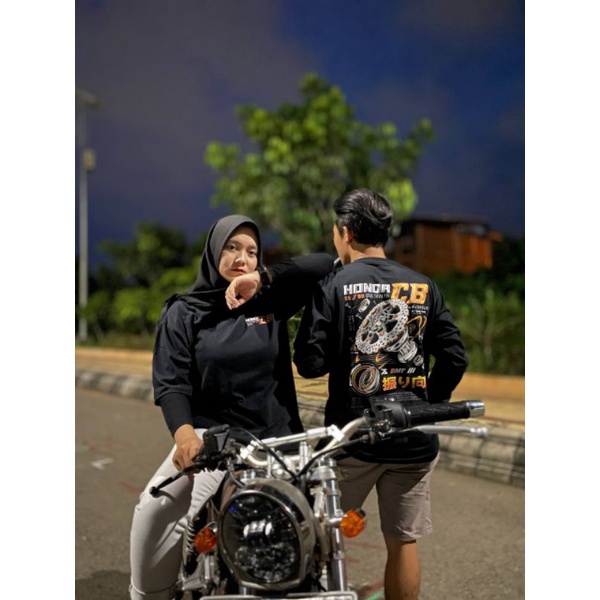 KAOS HONDA CB BAJU KAOS T-SHIRT HONDA CB ORIGINAL D TRACKER SERIES OFFICIAL