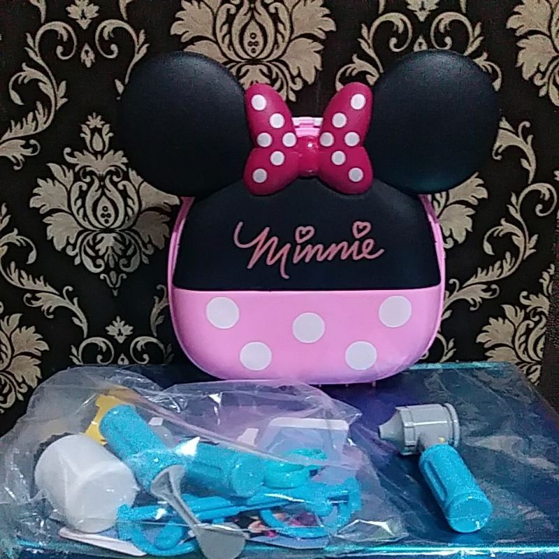 mainan doctor set minnie disney junior