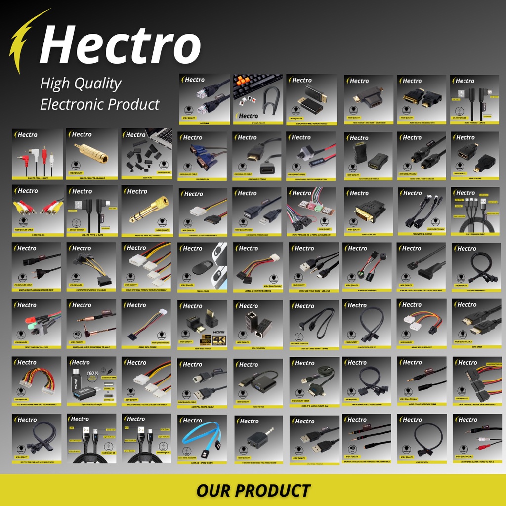 HECTRO Cover Slider Kamera Webcam Privacy - Penutup Kamera - Black