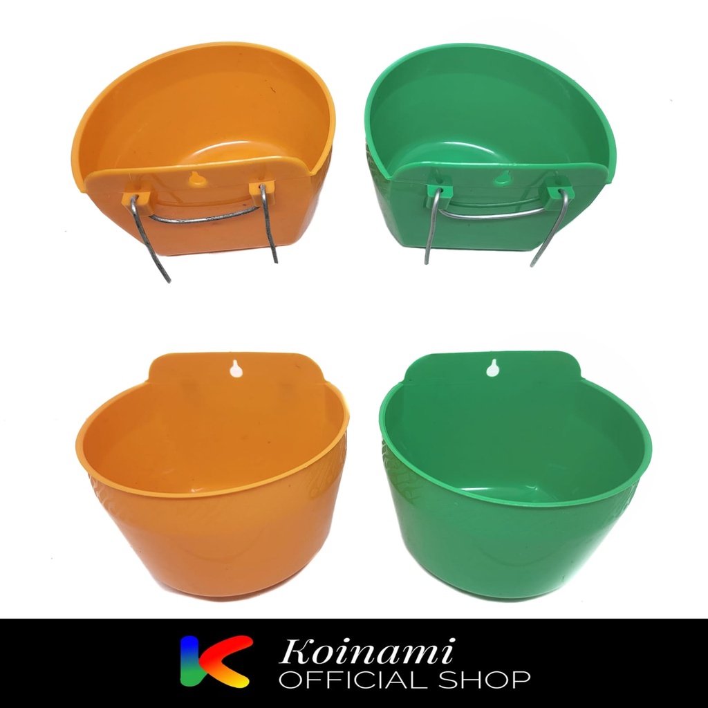 Tempat Makan Kawat 250 ml - Tempat Makan Burung - Tempat Makan Ayam - Tempat Makan Kelinci