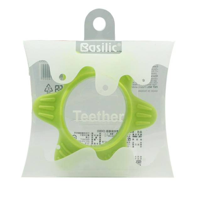 ♥BabyYank♥ BASILIC TEETHING RING STAR D080 / GIGITAN SILIKON BAYI .