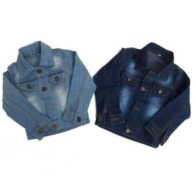 Jaket jeans anak (LED)