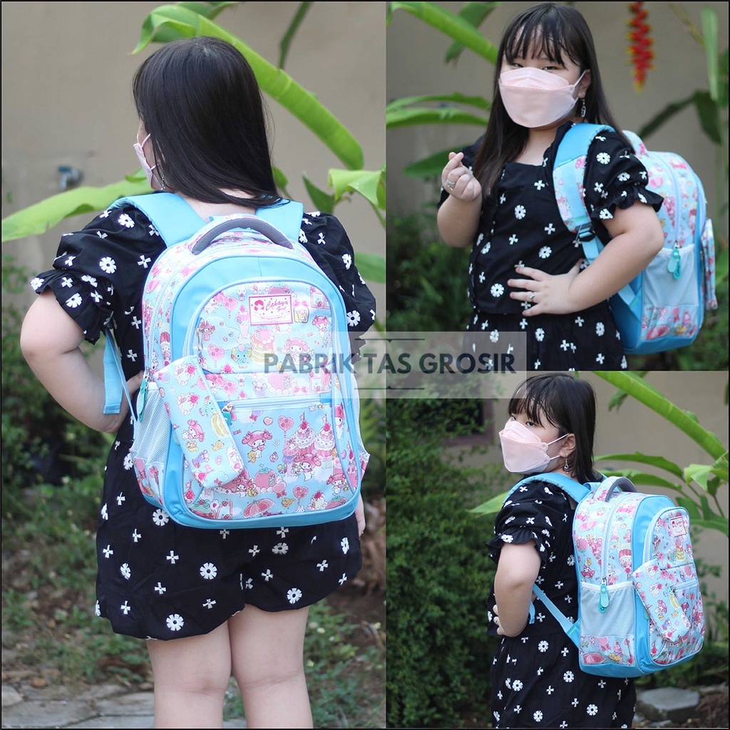 Jual Tas Anak Perempuan TK SD Ransel Gendong Cewek Cantik Gambar Kartun Lucu Imut Keren Murah Awet