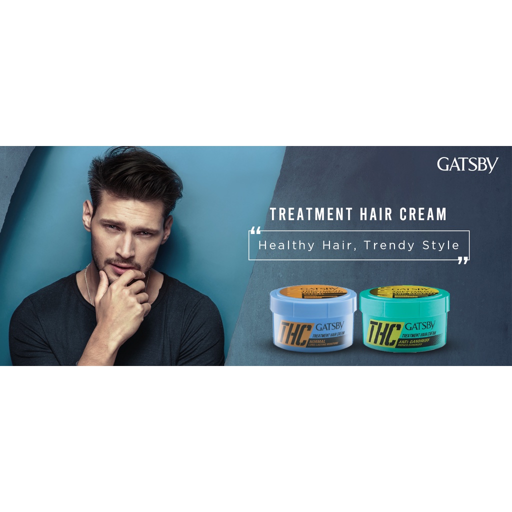 GATSBY Gel Rambut Styling Wax  Treatment Hair Cream Water Gloss