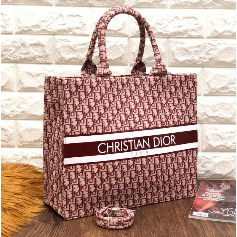 Tas tote Handbag Dr besar kekinian