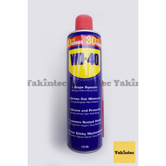 WD-40 412 ml Jumbo Size / Spray Lubricant WD 40 Anti Karat