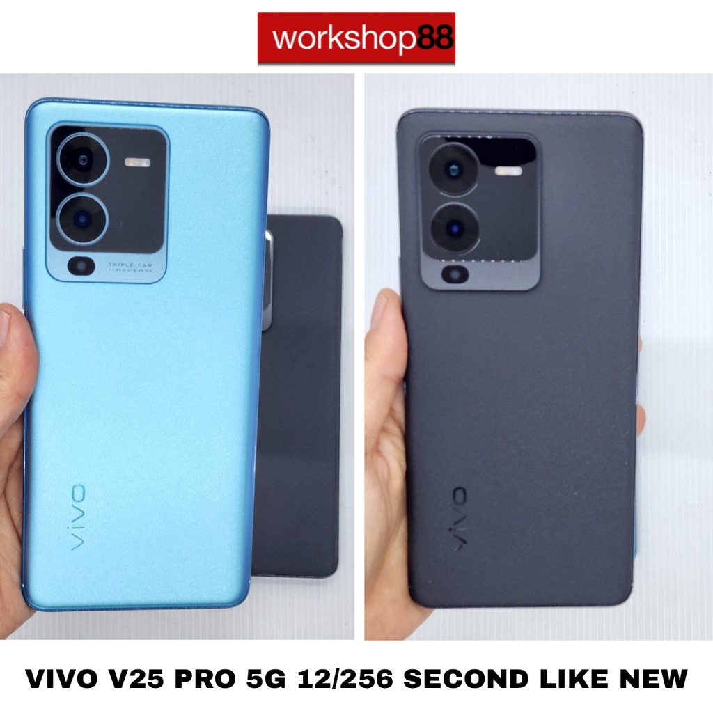 Produk Second - HP Vivo V25 Pro 5G 12/256 - Demo Live + Bonus Charger, Like New Seperti Baru Warna S