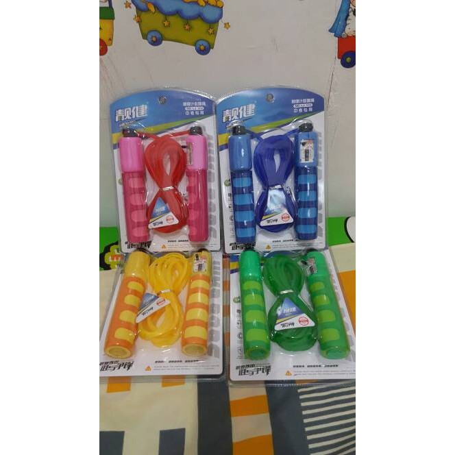 Tali Skipping / Jump Rope / Olahraga Lompat Tali KEMASAN MIKA BAGUS