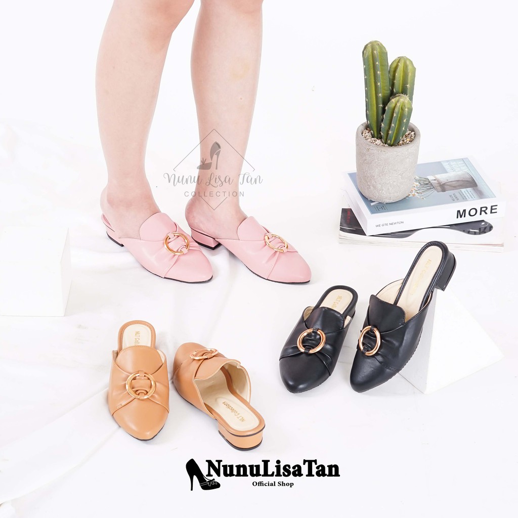 NunuLisaTan - Jakarta High Heels Wanita Korea 3CM SARMERS