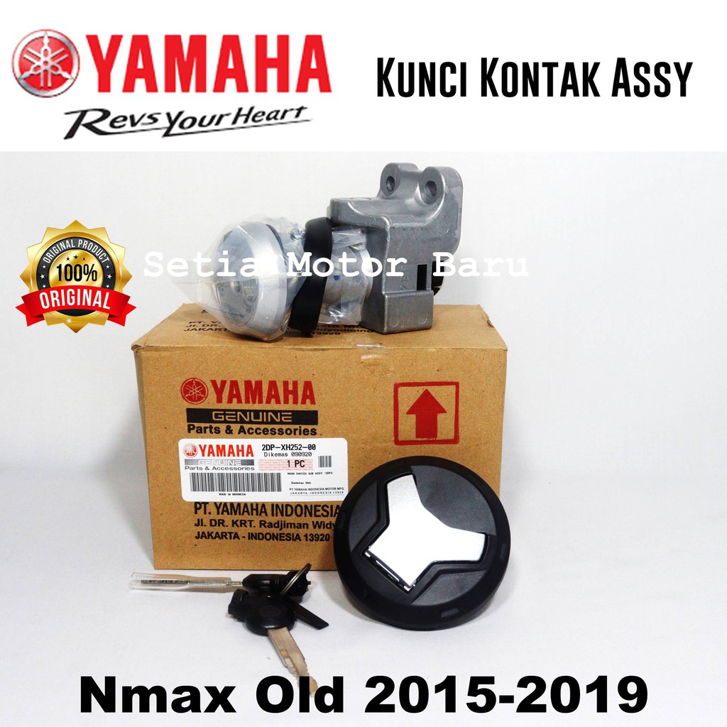 Yamaha Kunci Kontak Kunci Tangki Bensin Set Assy Nmax N Max Old Asli Original Yamaha