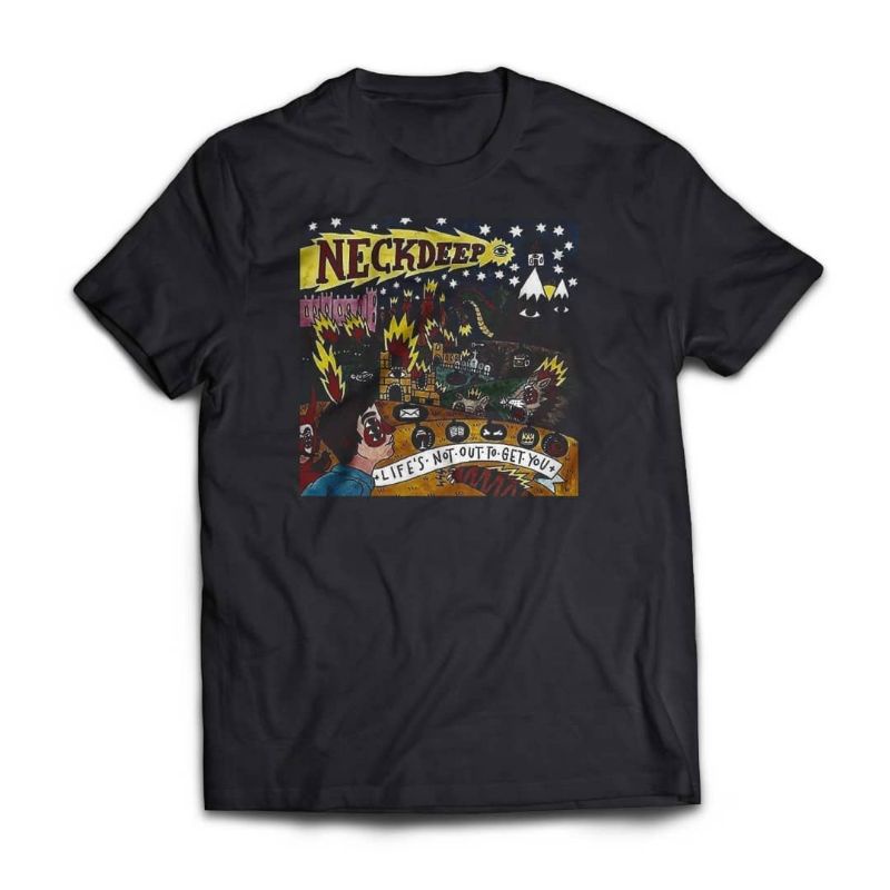 kaos band neck deep