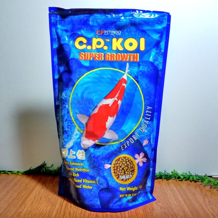 PAKAN IKAN KOI CP KOI SIZE M/ MAKANAN IKAN KOI CP KOI SUPER GROWTH