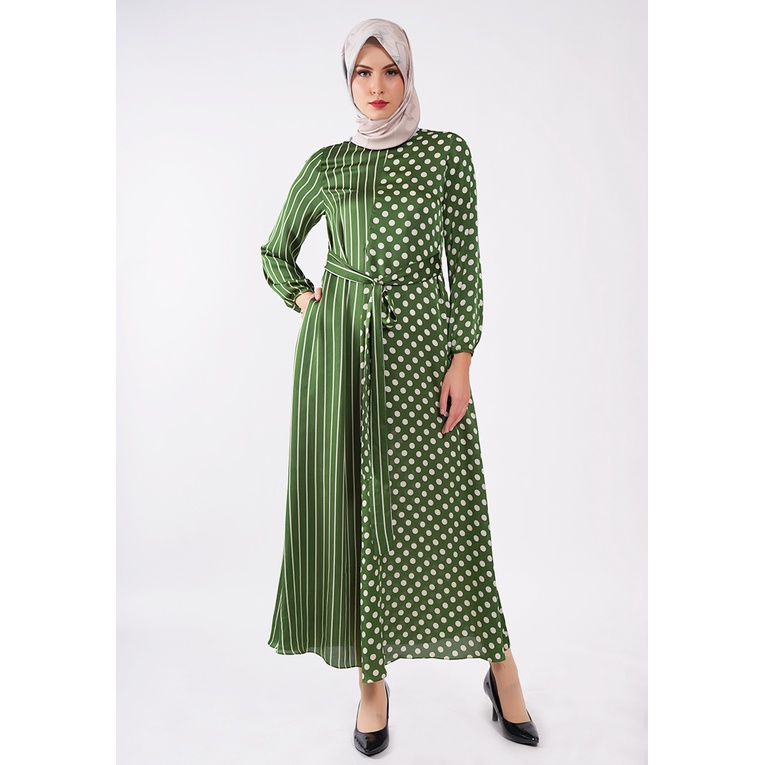 Allea Itang Yunasz / Delima Dress / Gamis Wanita - Hijab Fashion Muslim