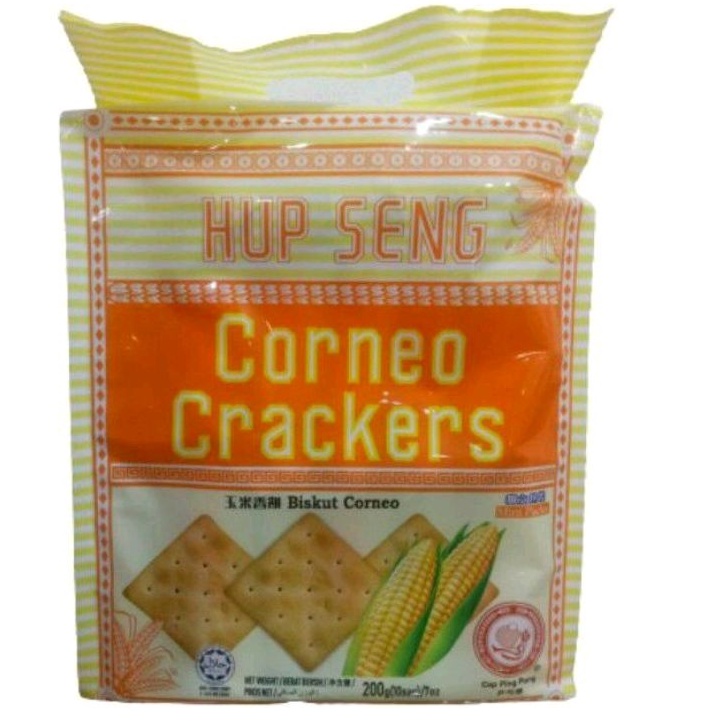 HUP SENG CORNEO CRACKERS 200gr