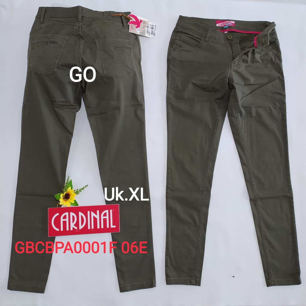 gof XL CELANA JEANS CARDINAL Casual Katun Pensil Skinny Fit Celana Panjang Jeans Perempuan