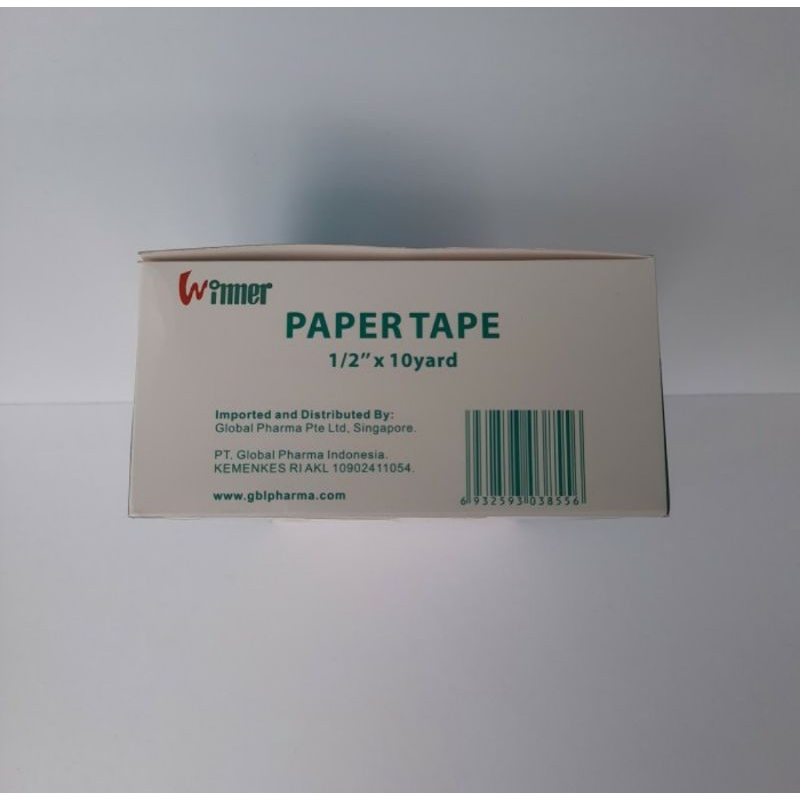 Micropore Winner 1/2 inch Micropore Plester Medis Plester Luka Surgical Tape Seperti Micropore 3m