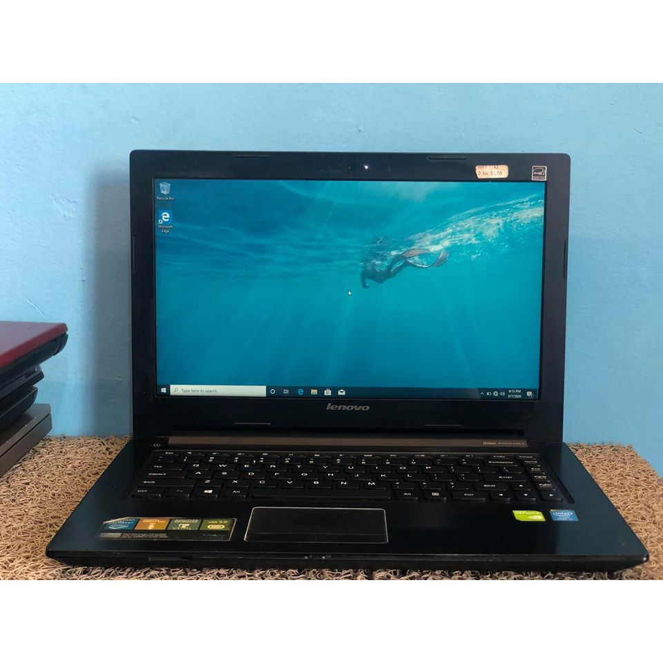 Laptop Gaming Bekas LENOVO S410 Komputer Second Murah Core i7 Gen4 RAM 8GB 500GB HDD
