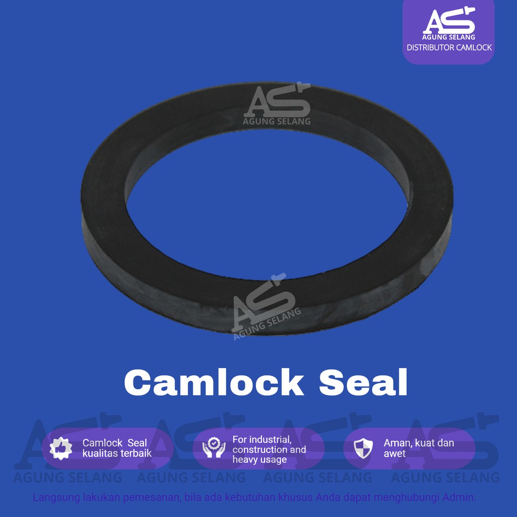 Seal Camlock 3inch Karet 3" Rubber