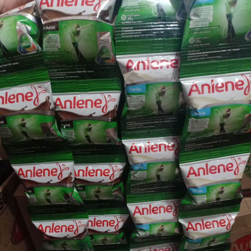 

(PROMO) Susu Anlene sachet 22gr Renceng Utuh( isi 10 sachet)