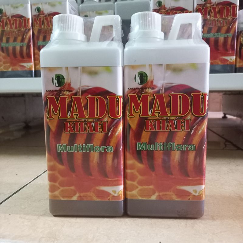 

Madu Multiflora Asli Nektar - Khazanah multiflora 1Kg Minuman Suplemen Harian
