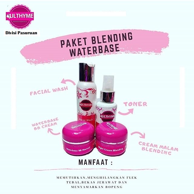 { BISA COD } PAKET BLENDING ULTHYME (FLEK TEBAL)