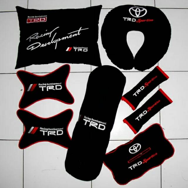  Bantal  mobil  Toyota TRD Sportivo racing full best Shopee 