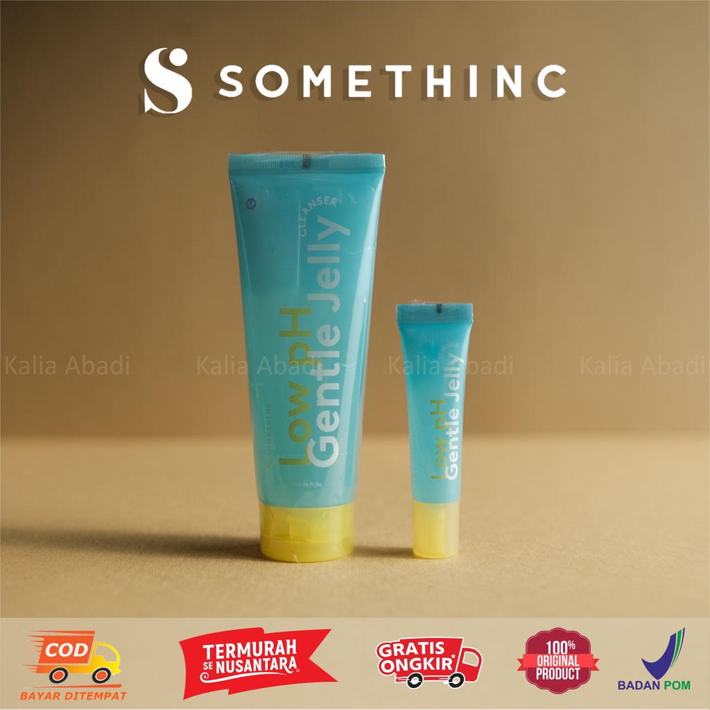 SOMETHINC Low pH Gentle Jelly Cleanser - Sabun Cuci Muka Semua Jenis Kulit