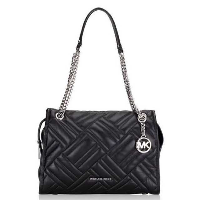 michael kors mk kathy large satchel leather