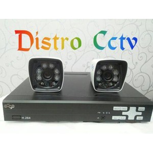 Paket Camera Cctv 4 ch AHD 2MP + HDD