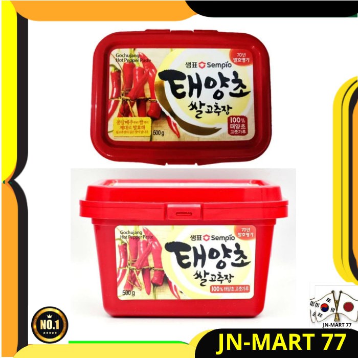 

MAKANAN KOREA/KOREAN FOOD GOCHUJANG SEMPIO 500 GR HOT PEPPER PASTE ORI