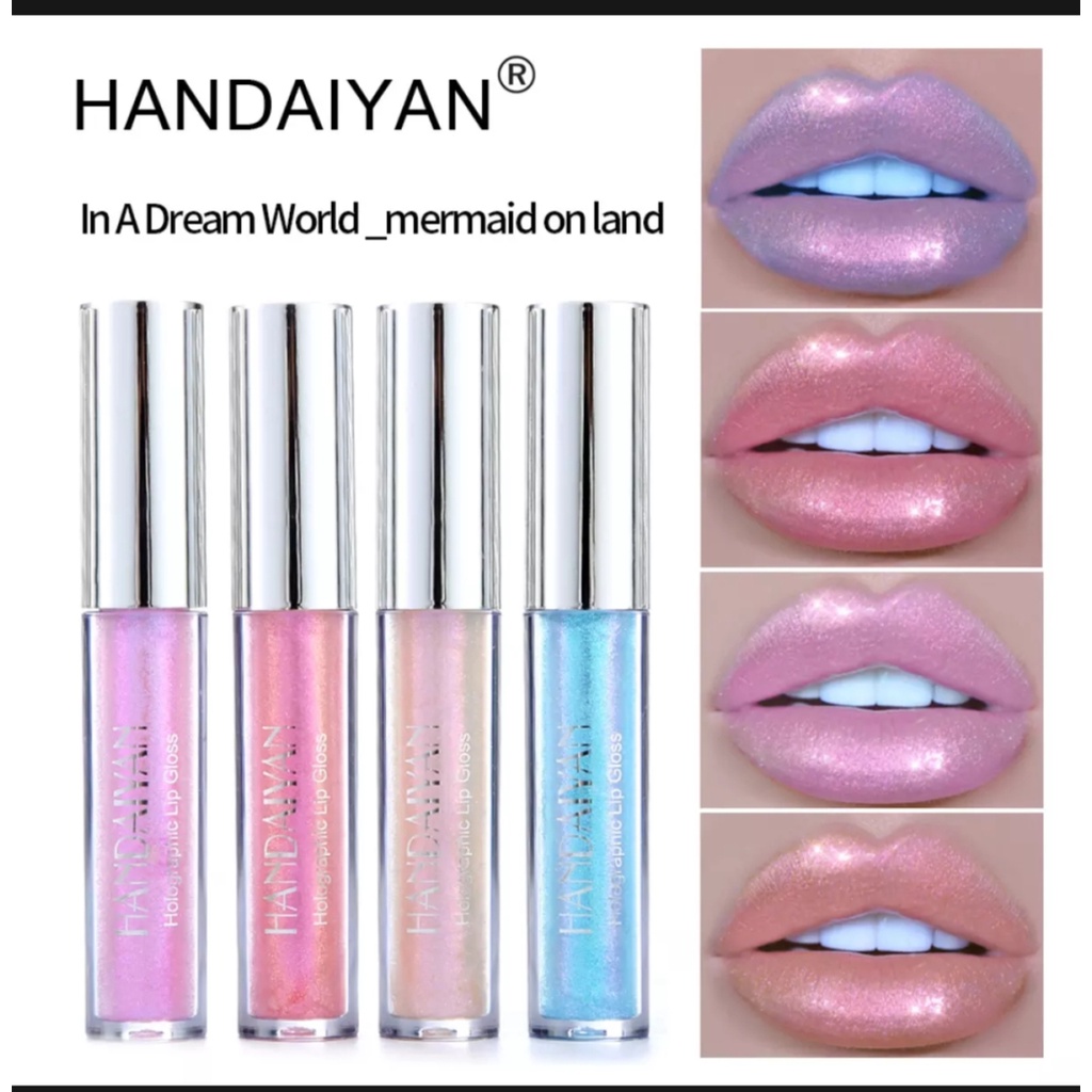 RCS✅ NEW~ HANDAIYAN lipgloss lipstik warna putih lipgloss putih pink