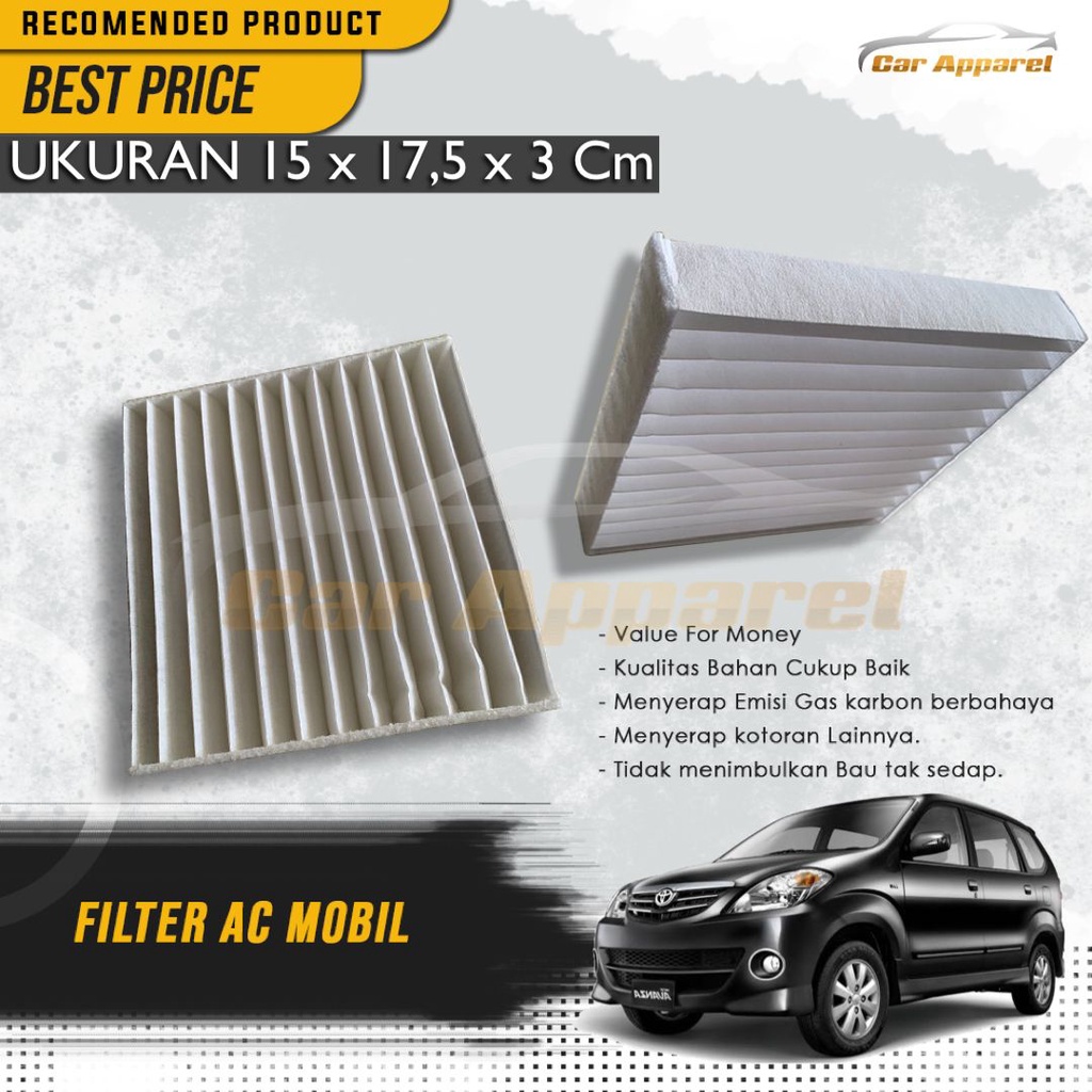 Filter AC Kabin Mobil Avanza Xenia Old lama Ekonomis / saringan AC  NZ60 Mobil Avanza Xenia Old lama