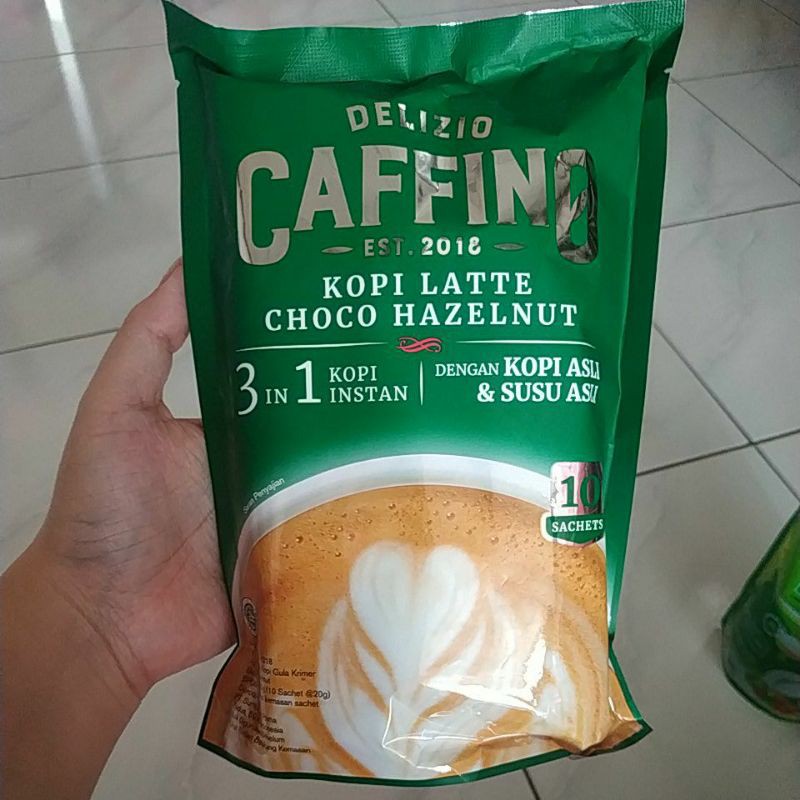 

Caffino Hazelnut Kemasan Pouch