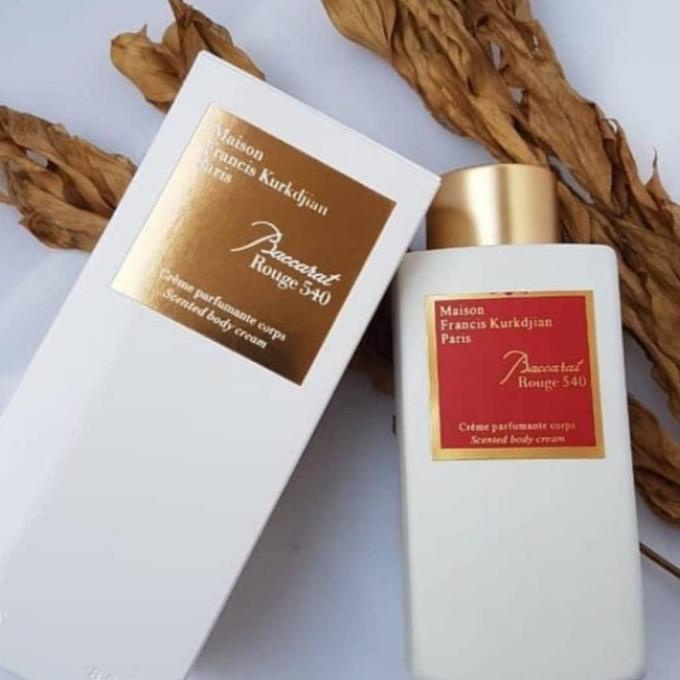 Nikmati Scented Body Cream Mfk Baccarat Rouge 540 250Ml | Lotion | Best Seller Hemat