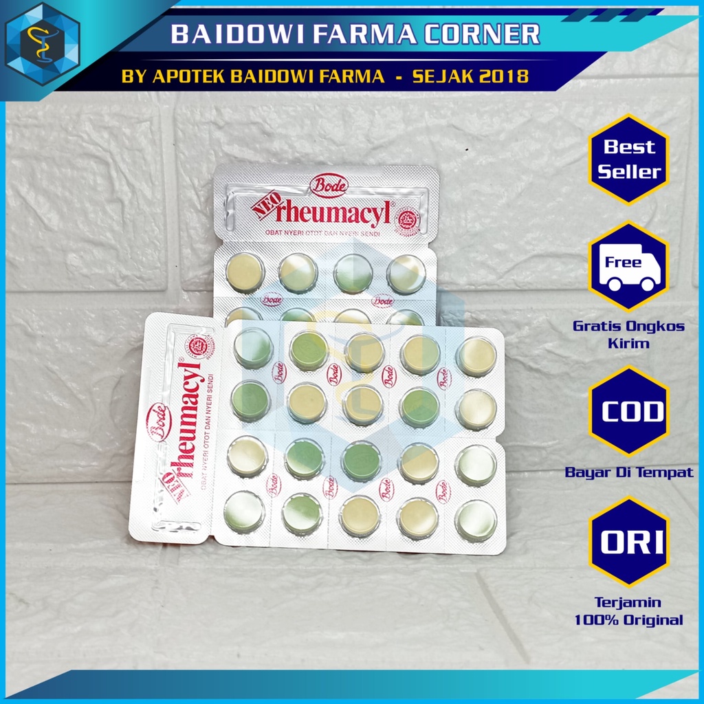 NEO RHEUMACYL TABLET UNTUK NYERI OTOT DAN SENDI