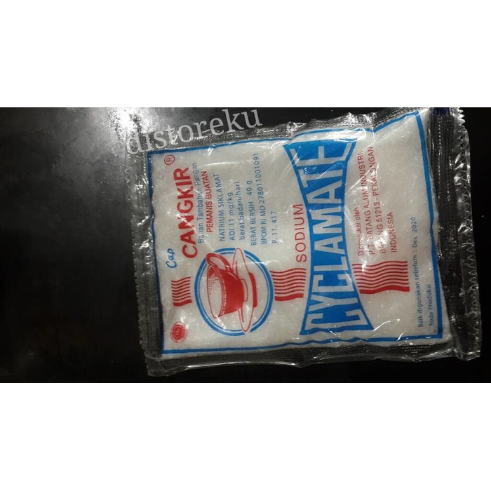 

10pcs sodium cap cangkir cyclamate pemanis buatan