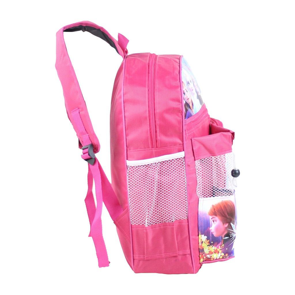 Tas Anak TK SD Tas Ransel Anak Karakter Frozen Pink Tas Gambar Tas Terbaru Plus BOTOL