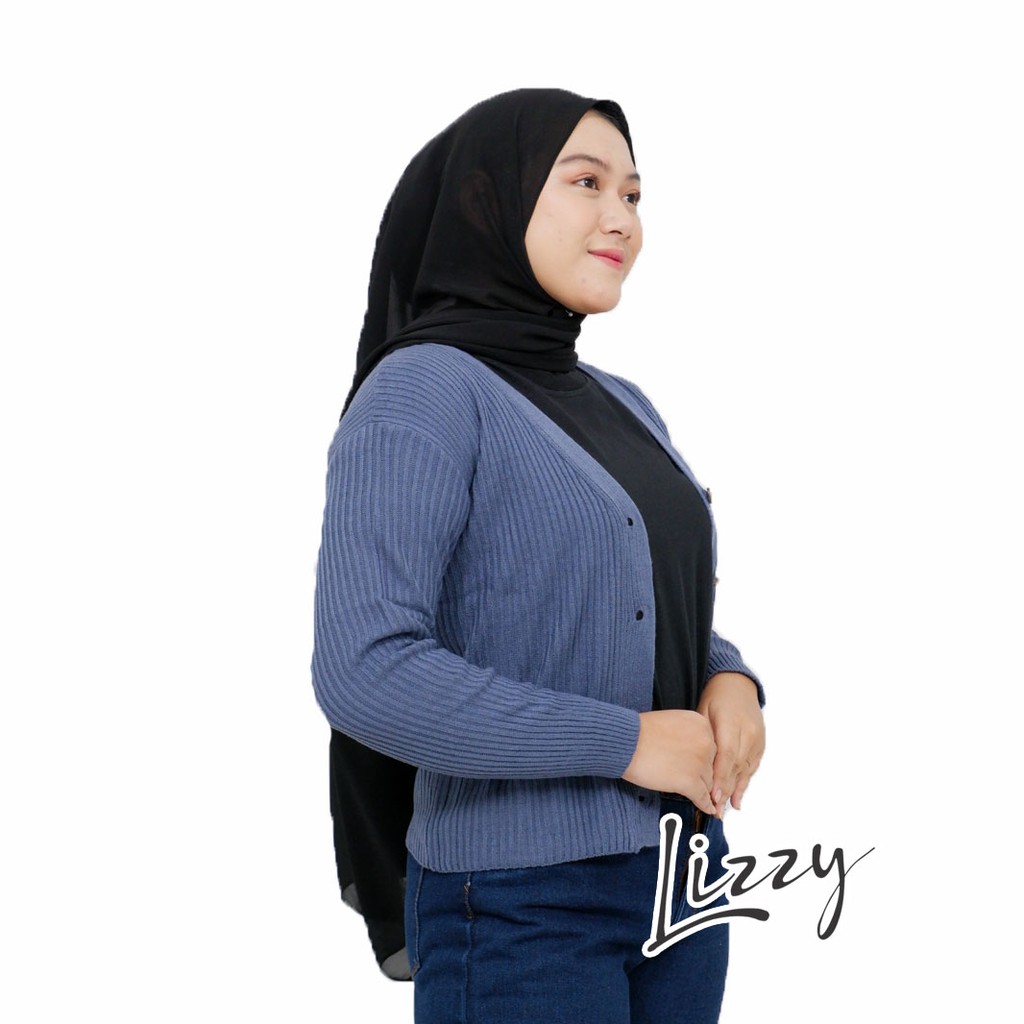 Lizzy - WILLY CARDI CROP BUTTON-3