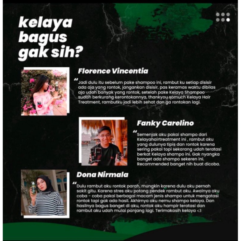 READY, Shampoo Kelaya Hair Treatment Ori 250ml Efektif Atasi Rambut Rontok, Botak, Rambut Tipis, Ketombe-5